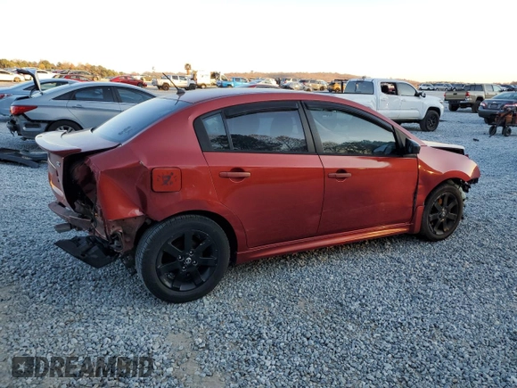 2010 Nissan Sentra SR with VIN 3N1AB6APXAL684561, listed as a Copart auction lot 80137444 with 140,117 mi miles and Salvage Title. Bid and sale history available at DreamBid. Image 3.