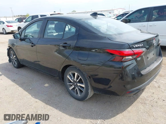 2021 Nissan Versa SV with VIN 3N1CN8EV3ML851240, listed as a IAAI auction lot 42100132 with 81,210 mi miles and . Bid and sale history available at DreamBid. Image 3.
