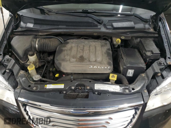 2012 Chrysler Town & Country Touring with VIN 2C4RC1BG3CR299752, listed as a Copart auction lot 54053485 with 228,005 mi miles and Salvage Title. Bid and sale history available at carsss.com. Image 12.
