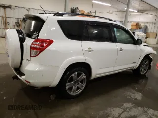 2010 Toyota RAV4 Sport with VIN JTMRF4DV1AD022361, listed as a Copart auction lot 43449805 with 161,747 mi miles and Salvage Title. Bid and sale history available at carsss.com. Image 3.