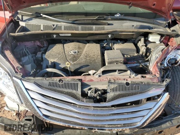 2017 Toyota Sienna XLE Auto Access Seat z VIN 5TDYZ3DCXHS829259, wystawiony jako Copart lot #60167795 z przebiegiem 52 444 mil mil oraz Szkoda całkowita • Salvage title. Historia ofert i sprzedaży dostępna na DreamBid. Obrazek 12.