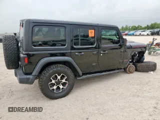 2020 Jeep Wrangler Unlimited Rubicon with VIN 1C4HJXFG9LW101973, listed as a Copart auction lot 60261365 with 61,097 mi miles and Clean title. Bid and sale history available at DreamBid. Image 3.