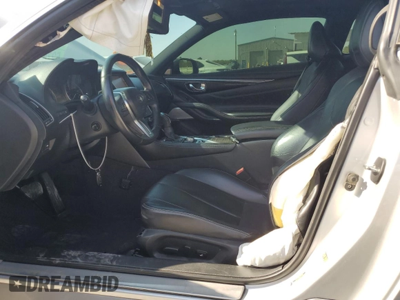 2017 Infiniti Q60 Premium с VIN JN1EV7EK8HM362689, выставлен на аукционе Copart как лот 53641065 с пробегом 113 849 миль миль и Списание • Salvage title. История ставок и продаж доступна на DreamBid. Изображение 7.