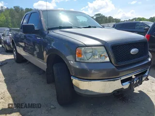 2006 Ford F-150 XLT with VIN 1FTPX14506NB70716, listed as a IAAI auction lot 42221240 with 109,514 mi miles and . Bid and sale history available at DreamBid. Image 1.