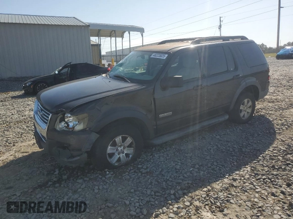 2007 Ford Explorer XLT with VIN 1FMEU63E67UB57180, listed as a Copart auction lot 48223025 with 166,396 mi miles and Salvage title. Bid and sale history available at DreamBid. Image 1.