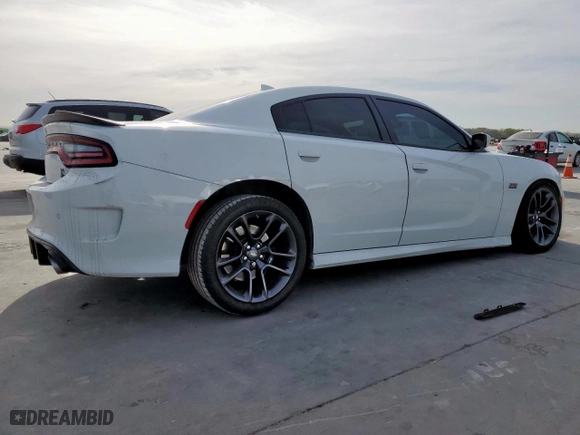 2022 Dodge Charger Scat Pack with VIN 2C3CDXGJ6NH257129, listed as a Copart auction lot 49220135 with 36,043 mi miles and Salvage Title. Bid and sale history available at carsss.com. Image 3.