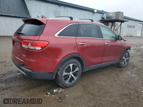 2016 Kia Sorento EX with VIN 5XYPHDA17GG128925, listed as a Copart auction lot 57088935 with 82,929 mi miles and Clean title. Bid and sale history available at DreamBid. Image 3.