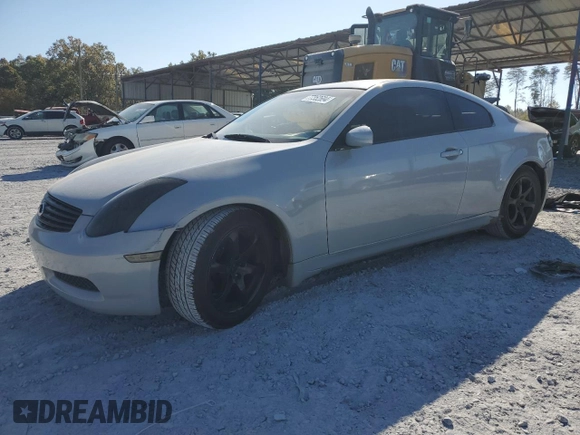 2004 Infiniti G35 Coupe w/Leather with VIN JNKCV54E84M813276, listed as a Copart auction lot 77352694 with 178,479 mi miles and Salvage Title. Bid and sale history available at carsss.com. Image 1.