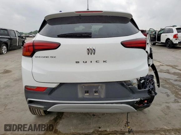 2024 Buick Encore GX Preferred with VIN KL4AMBSL2RB154572, listed as a Copart auction lot 55307535 with 26,722 mi miles and Salvage title. Bid and sale history available at DreamBid. Image 6.