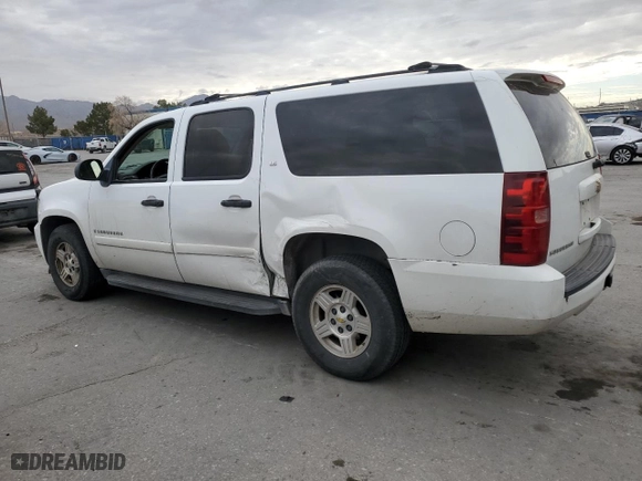 2007 Chevrolet Suburban LTZ with VIN 3GNFC16037G201208, listed as a Copart auction lot 88788015 with 136,833 mi miles and Salvage Title. Bid and sale history available at carsss.com. Image 2.