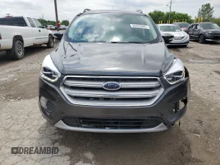 2019 Ford Escape Titanium with VIN 1FMCU0J93KUA81968, listed as a Copart auction lot 56232665 with 26,631 mi miles and Salvage title. Bid and sale history available at DreamBid. Image 5.