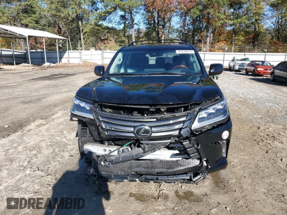 2017 Lexus LX with VIN JTJHY7AX9H4248149, listed as a Copart auction lot 81239614 with 109,190 mi miles and Salvage Title. Bid and sale history available at carsss.com. Image 5.