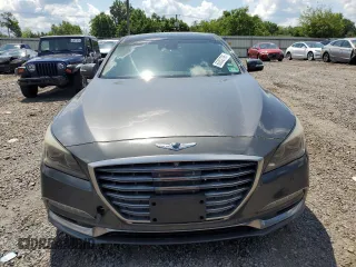 2018 Genesis G80 3.8L with VIN KMHGN4JE2JU253277, listed as a Copart auction lot 65352795 with 127,802 mi miles and Clean title. Bid and sale history available at DreamBid. Image 5.