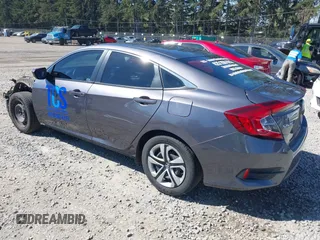 2017 Honda Civic Sedan LX with VIN 2HGFC2F58HH574855, listed as a IAAI auction lot 42058279 with 89,442 mi miles. Bid and sale history available at carsss.com. Image 3.