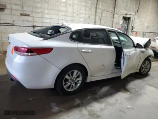 2017 Kia Optima LX with VIN 5XXGT4L32HG166422, listed as a Copart auction lot 48496715 with 46,263 mi miles and Salvage Title. Bid and sale history available at carsss.com. Image 3.