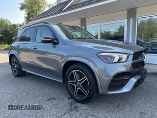 2020 Mercedes-Benz GLE 350 with VIN 4JGFB4KB5LA008941, listed as a IAAI auction lot 42738459 with 85,074 mi miles and . Bid and sale history available at DreamBid. Image 1.