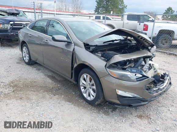 2020 Chevrolet Malibu LT with VIN 1G1ZD5ST4LF065685, listed as a IAAI auction lot 41495186 with Not Provided miles and . Bid and sale history available at carsss.com. Image 1.