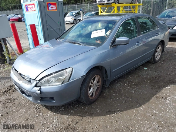 2007 Honda Accord Sdn EX-L with VIN 1HGCM56837A069766, listed as a IAAI auction lot 41943642 with 208,870 mi miles. Bid and sale history available at carsss.com. Image 17.