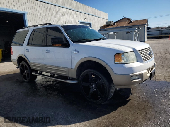 2006 Ford Expedition Eddie Bauer with VIN 1FMFU18586LA70143, listed as a Copart auction lot 47296745 with 197,289 mi miles and Clean Title. Bid and sale history available at carsss.com. Image 4.
