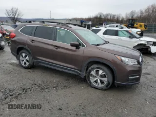 2021 Subaru Ascent Premium with VIN 4S4WMAFDXM3420637, listed as a Copart auction lot 52004385 with 66,517 mi miles and Salvage Title. Bid and sale history available at carsss.com. Image 4.