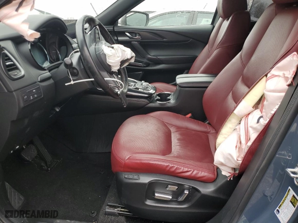 2021 Mazda CX-9 Grand Touring with VIN JM3TCBDY3M0513739, listed as a Copart auction lot 88504665 with 60,240 mi miles and Salvage Title. Bid and sale history available at carsss.com. Image 7.