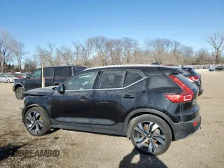 2023 Volvo XC40 Ultimate Bright Theme с VIN YV4L12UA2P2018231, выставлен на аукционе Copart как лот 41922235 с пробегом 39 681 миль миль и Списание • Salvage title. История ставок и продаж доступна на DreamBid. Изображение 2.