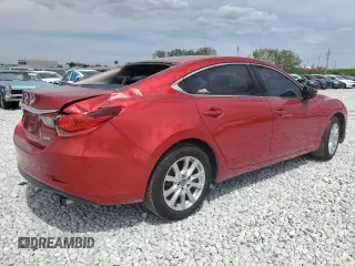 2014 Mazda 6 i Sport with VIN JM1GJ1U68E1157311, listed as a Copart auction lot 50371425 with 211,057 mi miles and Salvage Title. Bid and sale history available at DreamBid. Image 3.