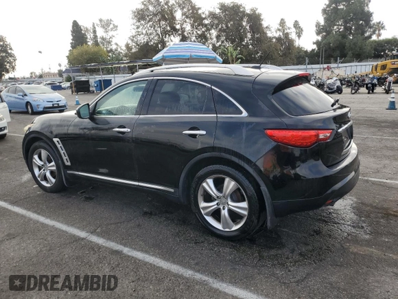 2009 Infiniti FX35 with VIN JNRAS18U79M101800, listed as a Copart auction lot 80951824 with 289,751 mi miles and Clean Title. Bid and sale history available at carsss.com. Image 2.