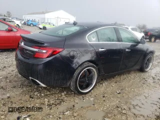 2014 Buick Regal GS with VIN 2G4GT5GX5E9285504, listed as a Copart auction lot 66842974 with 110,569 mi miles and Non Repairable. Bid and sale history available at carsss.com. Image 3.