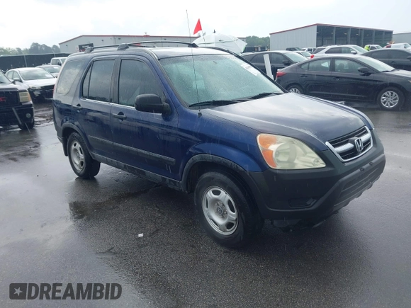 2004 Honda CR-V LX with VIN SHSRD68404U201676, listed as a IAAI auction lot 42109894 with 281,006 mi miles and . Bid and sale history available at carsss.com. Image 1.