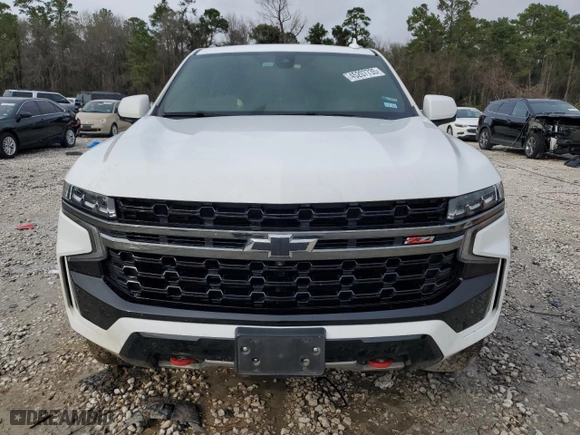 2022 Chevrolet Suburban Z71 with VIN 1GNSKDKD2NR123609, listed as a Copart auction lot 45207735 with 0 mi miles and Non Repairable. Bid and sale history available at carsss.com. Image 5.