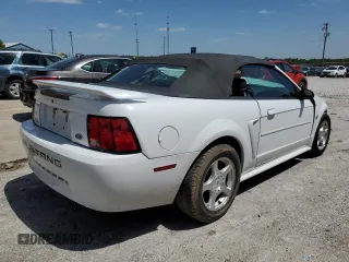 2004 Ford Mustang Deluxe with VIN 1FAFP44484F112788, listed as a Copart auction lot 58056134 with 190,207 mi miles and Non Repairable. Bid and sale history available at carsss.com. Image 3.