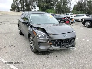 2020 Ford Escape SE Sport Hybrid with VIN 1FMCU0BZ7LUB70460, listed as a Copart auction lot 55623925 with 63,550 mi miles and Salvage title. Bid and sale history available at DreamBid. Image 14.