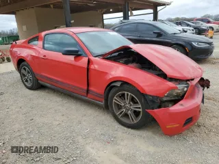 2010 Ford Mustang V6 with VIN 1ZVBP8AN3A5144656, listed as a Copart auction lot 49659225 with 217,327 mi miles and Salvage Title. Bid and sale history available at DreamBid. Image 4.