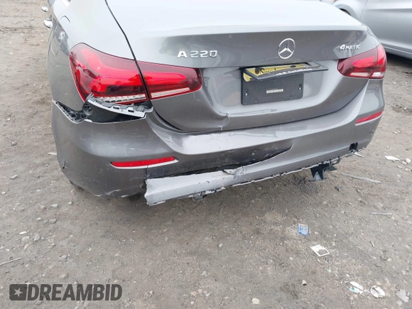 2021 Mercedes-Benz A 220 with VIN W1K3G4FB2MJ292636, listed as a IAAI auction lot 41528381 with 55,976 mi miles and . Bid and sale history available at DreamBid. Image 6.
