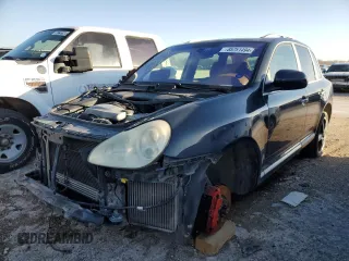 2005 Porsche Cayenne Turbo with VIN WP1AC29P35LA90093, listed as a Copart auction lot 85751494 with 0 mi miles and Salvage Title. Bid and sale history available at carsss.com. Image 1.