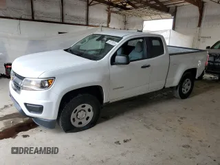 2018 Chevrolet Colorado 2WD Work Truck with VIN 1GCHSBEA5J1190531, listed as a Copart auction lot 59317615 with 168,513 mi miles and Salvage title. Bid and sale history available at DreamBid. Image 1.