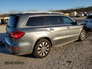 2018 Mercedes-Benz GLS 450 with VIN 4JGDF6EE7JB182613, listed as a Copart auction lot 40455274 with 86,606 mi miles and . Bid and sale history available at DreamBid. Image 3.