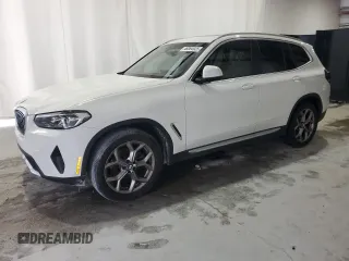 2022 BMW X3 sDrive30i with VIN 5UX43DP04N9M61791, listed as a Copart auction lot 46064925 with 20,331 mi miles and Clean Title. Bid and sale history available at DreamBid. Image 1.