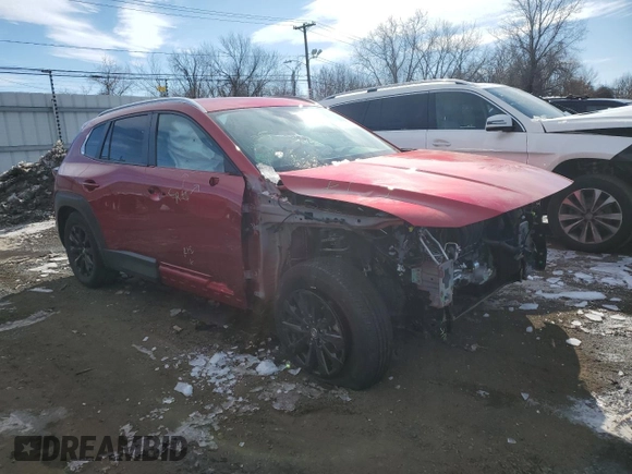 2024 Mazda CX-50 S Preferred with VIN 7MMVABBM1RN198439, listed as a Copart auction lot 45368765 with 2,046 mi miles and Salvage Title. Bid and sale history available at DreamBid. Image 4.