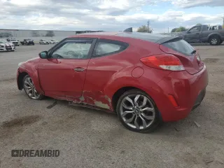 2014 Hyundai Veloster RE:FLEX z VIN KMHTC6AD3EU212525, wystawiony jako Copart lot #52935475 z przebiegiem 54 086 mil mil oraz Szkoda całkowita • Salvage title. Historia ofert i sprzedaży dostępna na DreamBid. Obrazek 2.