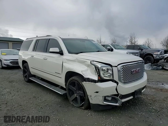 2015 GMC Yukon XL Denali with VIN 1GKS2JKJ0FR540729, listed as a Copart auction lot 46846035 with 131,849 mi miles and Salvage Title. Bid and sale history available at carsss.com. Image 11.