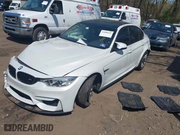 2016 BMW M3 with VIN WBS8M9C5XG5E68443, listed as a IAAI auction lot 42090215 with 52,121 mi miles and . Bid and sale history available at DreamBid. Image 17.