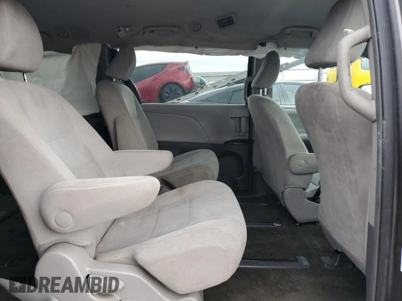 2017 Toyota Sienna L with VIN 5TDZZ3DC4HS808458, listed as a Copart auction lot 43667855 with 170,546 mi miles and Salvage Title. Bid and sale history available at DreamBid. Image 11.