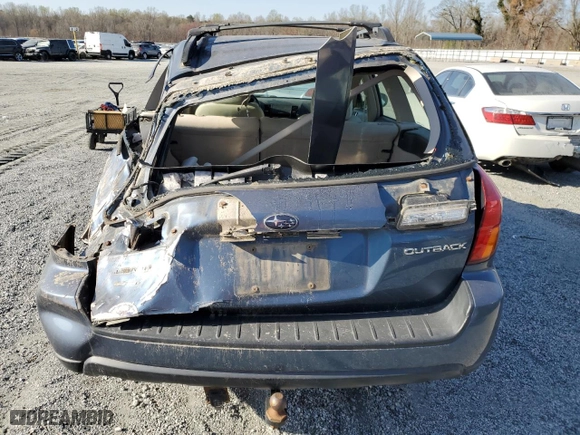 2006 Subaru Legacy Wagon Outback 2.5i with VIN 4S4BP61C567362059, listed as a Copart auction lot 50091205 with 218,880 mi miles and Salvage Title. Bid and sale history available at carsss.com. Image 6.