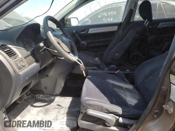 2011 Honda CR-V SE with VIN 5J6RE4H41BL071095, listed as a Copart auction lot 50017575 with 155,820 mi miles and Salvage Title. Bid and sale history available at carsss.com. Image 7.