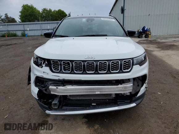 2025 Jeep Compass Limited с VIN 3C4NJDCN7ST511874, выставлен на аукционе Copart как лот 45583635 с пробегом 4 929 миль миль и Списание • Salvage title. История ставок и продаж доступна на DreamBid. Изображение 5.