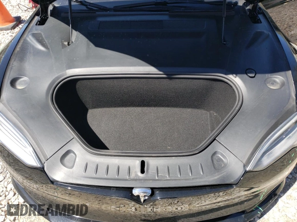 2021 Tesla Model S Plaid with VIN 5YJSA1E63MF451391, listed as a Copart auction lot 54821985 with 50,480 mi miles and Salvage title. Bid and sale history available at DreamBid. Image 11.