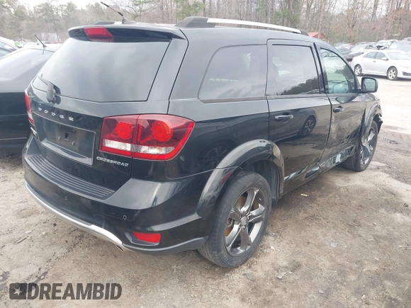 2015 Dodge Journey Crossroad with VIN 3C4PDCGG3FT599771, listed as a IAAI auction lot 41634296 with 76,547 mi miles and . Bid and sale history available at DreamBid. Image 4.