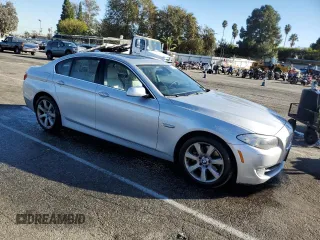 2012 BMW 5 Series 550i with VIN WBAFR9C57CDV58269, listed as a Copart auction lot 80059134 with 225,200 mi miles and Clean Title. Bid and sale history available at carsss.com. Image 4.